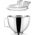 Robot planetarny KitchenAid Virtuvinis kombainas KitchenAid 5KSM95PSEMC