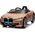 BMW Autko BMW i4 na akumulator dla dzieci Złoty + Wolny Start + EVA + Ekoskóra + Audio LED + Pilot