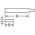 Bahco Dildė metalui Bahco ERGO™, pusapvalė 10" 250mm, stambi