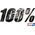 100% Spodnie męskie 100% R-CORE X Pants Black/White roz. 32 (46 EUR) (NEW 2023)