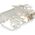 Equip Equip 121144 wtyczka RJ45 Przezroczysty