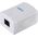 Adapter AV Equip Equip 235213 gniazdko RJ-45 Biały