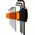 Bahco Klucze imbusowe z kulką i magnetyzerem 9 szt. 1.5-10 mm BAHCO