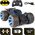 Batman BATMAN nuotolinio valdymo automobilis Stunt Shot Batmobile, 6066871