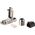 Equip Equip 121172 wtyczka RJ-45 Czarny, Stal nierdzewna