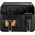 Frytkownica beztłuszczowa ECG ECG AF 8300 Dual Fry Hot air fryer, 5.2 L + 3.1 L, temperature setting 80-200 °C, 60 min timer