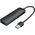HUB USB Vention Hub USB 3.0 z 4 portami i zasilaczem Vention CHLBF 1m Czarny