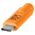 Kabel USB Tether Tools Tether Tools kabelis TetherPro USB-C - USB-C 0,9m, oranžinis