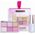Makeup Revolution Mini Soft Glam Heroes Set Makeup Revolution: Reloaded, Eyeshadow Palette, HeartBreaker, 6 Shades, 4.2 g *Miniature + Pout Bom, Vegan, Lip Gloss, Glaze, 4 ml For Women