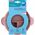 Canpol CANPOL BABIES silikoninis neslystantis dubenėlis DOTS, 3 skyrių, 360 ml, 51/403_pink