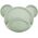 Canpol CANPOL BABIES Silikoninė lėkštė su pritvirtinimu BEAR, 51/401_gre
