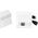 VivoLink Vivolink WI221261 gniazdko elektryczne HDMI + USB A Biały