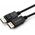 Kabel MicroConnect Microconnect MC-DP-MMG-200 kabel DisplayPort 2 m Czarny