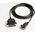 Kabel MicroConnect Microconnect IBM029B-1,8 kabel równoległy Czarny 1,8 m DB-9 DB-25