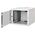 Szafa Equip Equip Serverschrank 19"  09U 600x600mm Glastür   grau