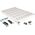 Equip Equip Fachboden variabel 19" für Serverschränke,1U 100cm gr