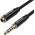 Kabel Vention Przedłużacz audio TRRS 3,5mm męski do 3,5mm żeński 5m Vention BHCBJ czarny