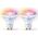 Signify WiZ White & Color GU10 Tunable  60W Glas Zweierpack