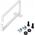 Digitus Rack acc Digitus cable manag.ring 3U 10pcs. grey