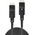 Kabel Lindy Cable Lindy Fibre Optic Hybrid microHDMI 50m Black
