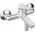 Bateria prysznicowa Sourcing BATH MIXER SHORT SP. W/O ACC BPT1 PETITE