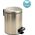 Kosz na pranie Sourcing POTTY PEDAL BIN 3 LT MATT GOLD