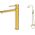 Zestaw prysznicowy Sourcing SHOWER COLUMN GLAMOUR WITH MIXER.  GOLD