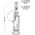 NICOL WATER FLUSH MECHANISM 3V10S