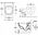 Miska WC Sourcing ARCHITECTURA WWC COMBI PACK 4694HR01
