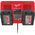 Milwaukee Battery fast charger M18 DFC (station 2 battery)