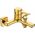 Bateria wannowa Sourcing BATH MIXER GLAMOUR INVENA TREND GOLD