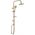 Bateria wannowa Sourcing BATH MIXER GLAMOUR INVENA TREND GOLD