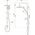 Bateria wannowa Sourcing BATH MIXER GLAMOUR INVENA TREND GOLD
