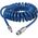 Sourcing Spiral hose with connectors CEJN Esafe 6.5x10mm 4m, blue
