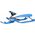 Stiga Stiga Snowracer Curve Pro with winder Graphite Grey/Blue