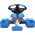 Stiga Stiga Snowracer Curve Pro with winder Graphite Grey/Blue