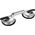 Sourcing Aluminum glass holder, double