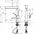 Bateria umywalkowa Hansgrohe Washbasin mixer with pull-out sprayer Hansgrohe Finoris 76063670, black matt