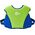 Beco Swimming vest BECO SEALIFE  96129 8 green 15-30kg