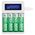Ładowarka Deltaco USB Battery charger for 4xAA/AAA Ni-MH/N