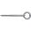 Sourcing thread stud with loop GS 12 x 120 mm