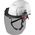 Milwaukee MILWAUKEE FACE COVER UNIVERSAL GRAY BOLT