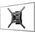 Nedis TVWM11BK 200 x 200 30kg
