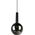 Lampa wisząca Sourcing PENDANT LIGHT CLAYTON E27 MATT BLACK