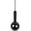 Lampa wisząca Sourcing PENDANT LIGHT CLAYTON E27 MATT BLACK