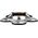 Tvardy Uchwyt-Przyssawka do szyb ALU 3x125mm 190kg (12)