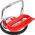Tvardy Uchwyt-Przyssawka do szyb ALU 1x125mm 60kg (30)