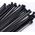 Geko Opaski zaciskowe nylonowe czarne 350x3.6mm UV 100szt. (150)