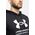 Under Armour Bluza męska Under Armour UA Rival Terry Graphic Hoodie czarna 1386047 001 XL