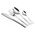 G21 Cutlery set G21 Gourmet Luxury 60022159, 24 pcs
